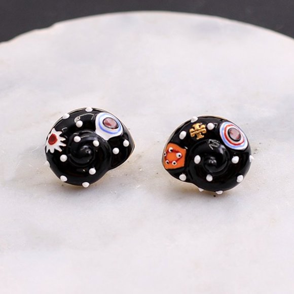 Tory Burch Jewelry - Tory Burch Shell Stud Earrings
